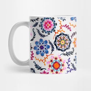 Happy Color Suzani Inspired Pattern Mug